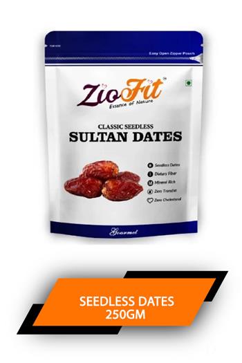 Ziofit Seedless Dates 250g